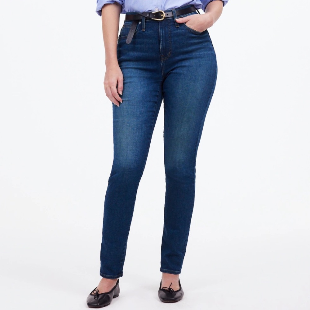 Madewell Curvy High Rise Skinny Crop